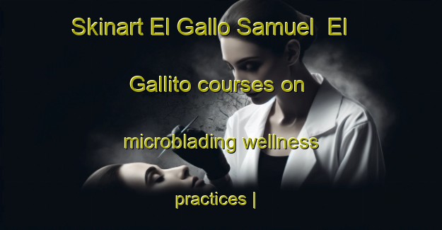 Skinart El Gallo Samuel  El Gallito courses on microblading wellness practices | MicrobladingTraining | MicrobladingClasses | SkinartTraining-Mexico